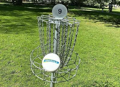 Discgolf 9 hål